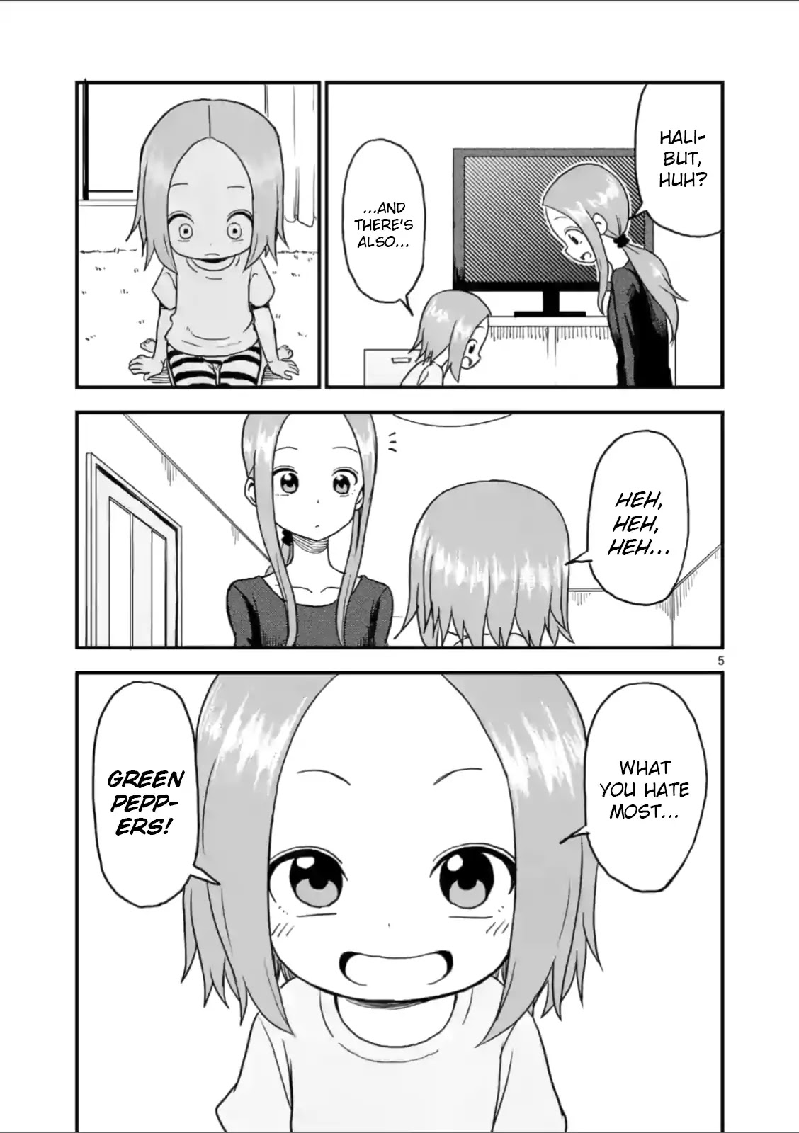 Karakai Jouzu no (Moto) Takagi-san chapter 34 - page 5