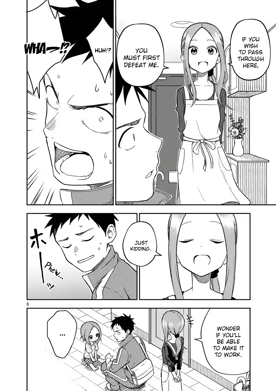 Karakai Jouzu no (Moto) Takagi-san chapter 159 - page 6