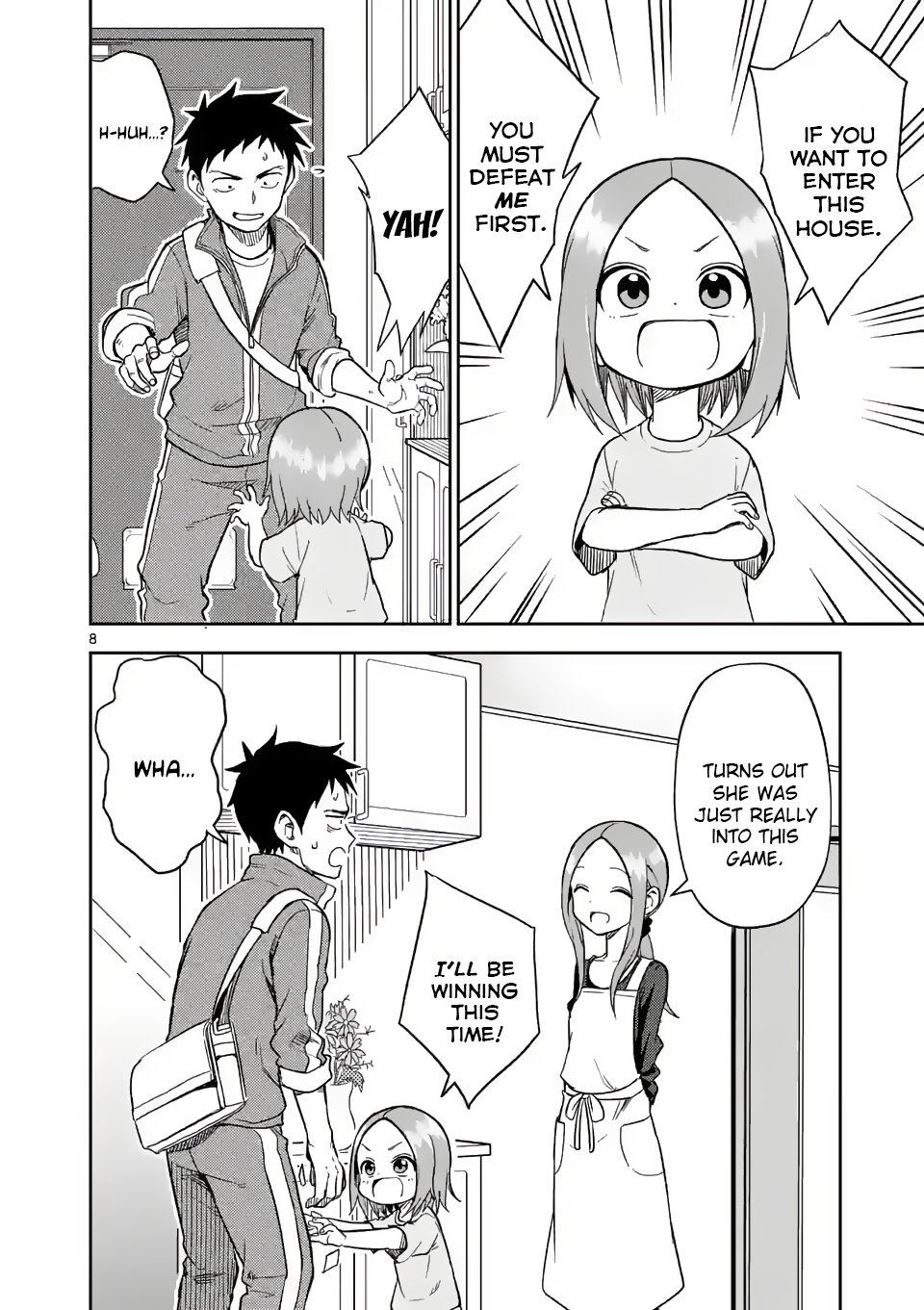 Karakai Jouzu no (Moto) Takagi-san chapter 159 - page 8