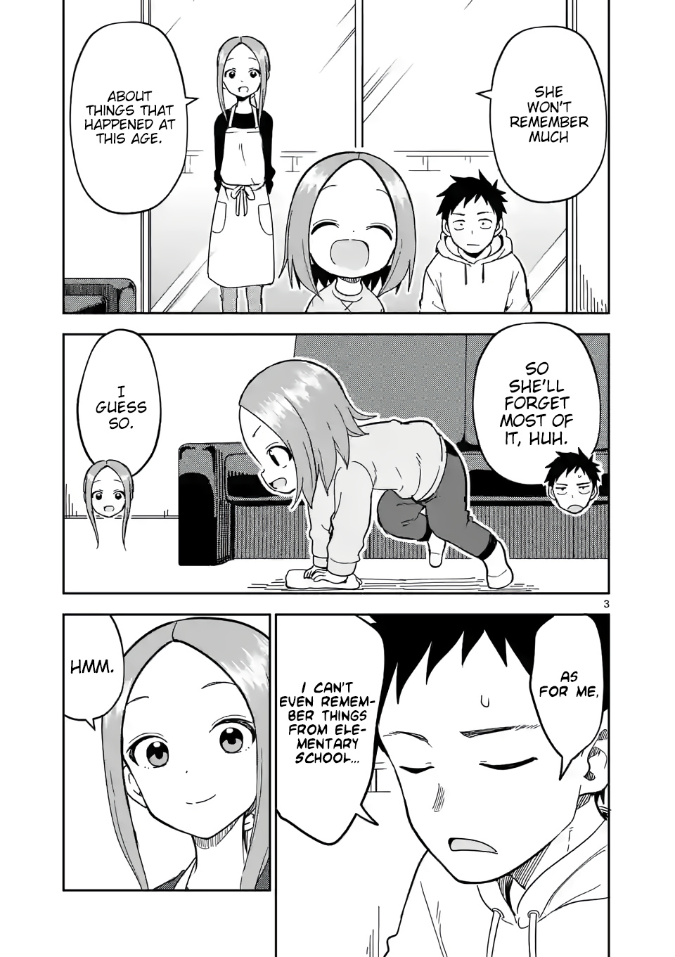 Karakai Jouzu no (Moto) Takagi-san chapter 210 - page 3