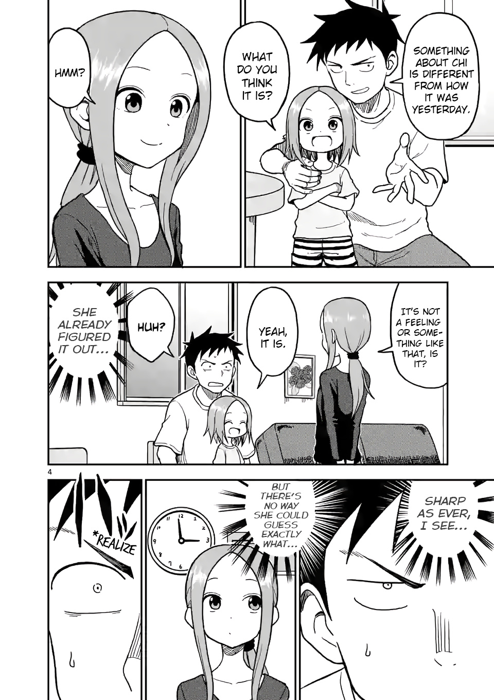 Karakai Jouzu no (Moto) Takagi-san chapter 107 - page 4