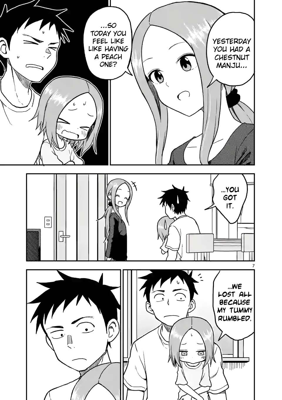 Karakai Jouzu no (Moto) Takagi-san chapter 107 - page 7