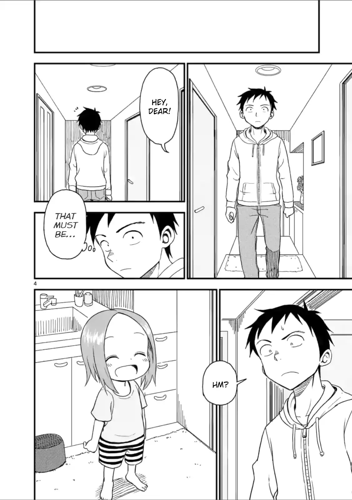 Karakai Jouzu no (Moto) Takagi-san chapter 36 - page 4