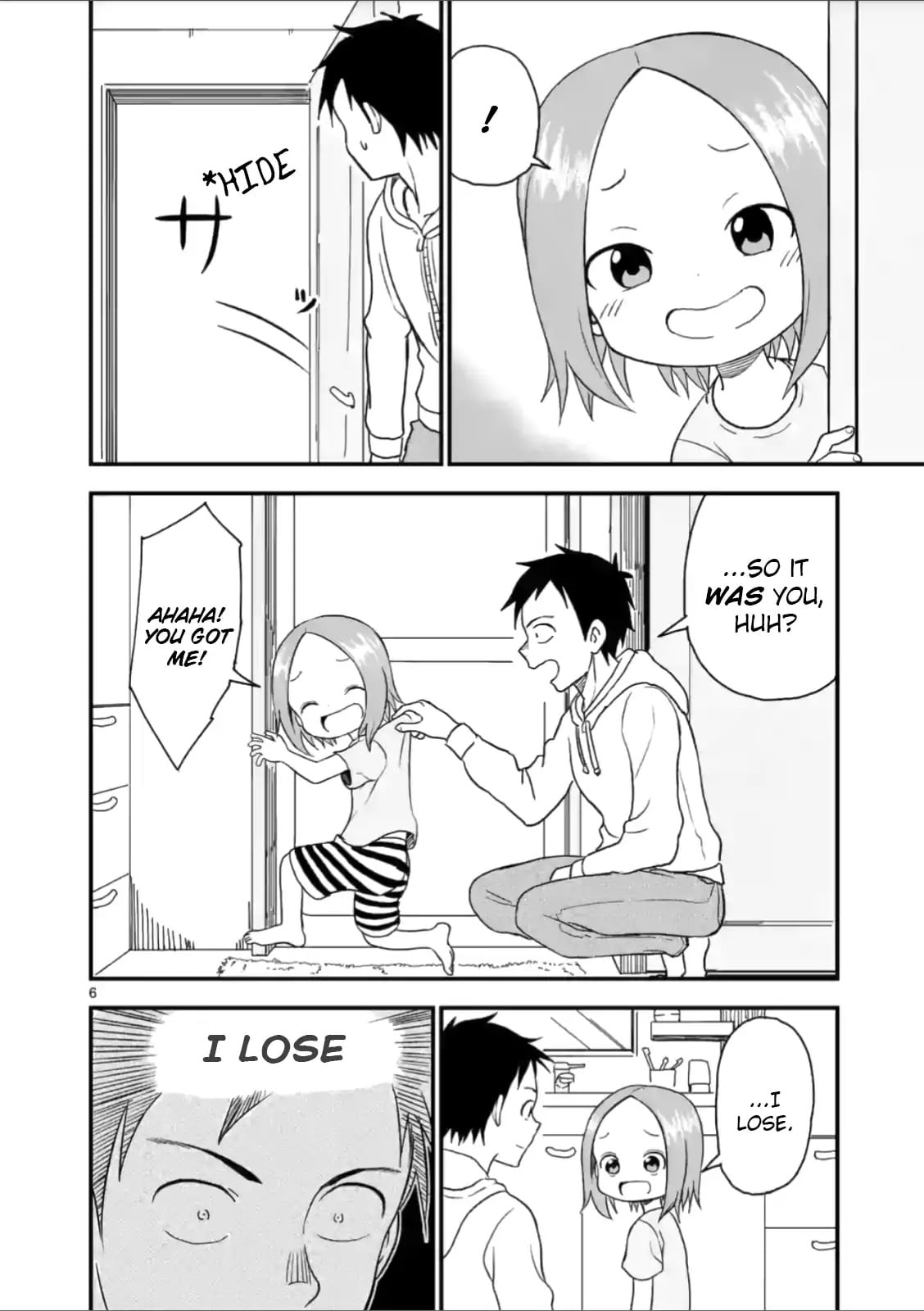 Karakai Jouzu no (Moto) Takagi-san chapter 36 - page 6
