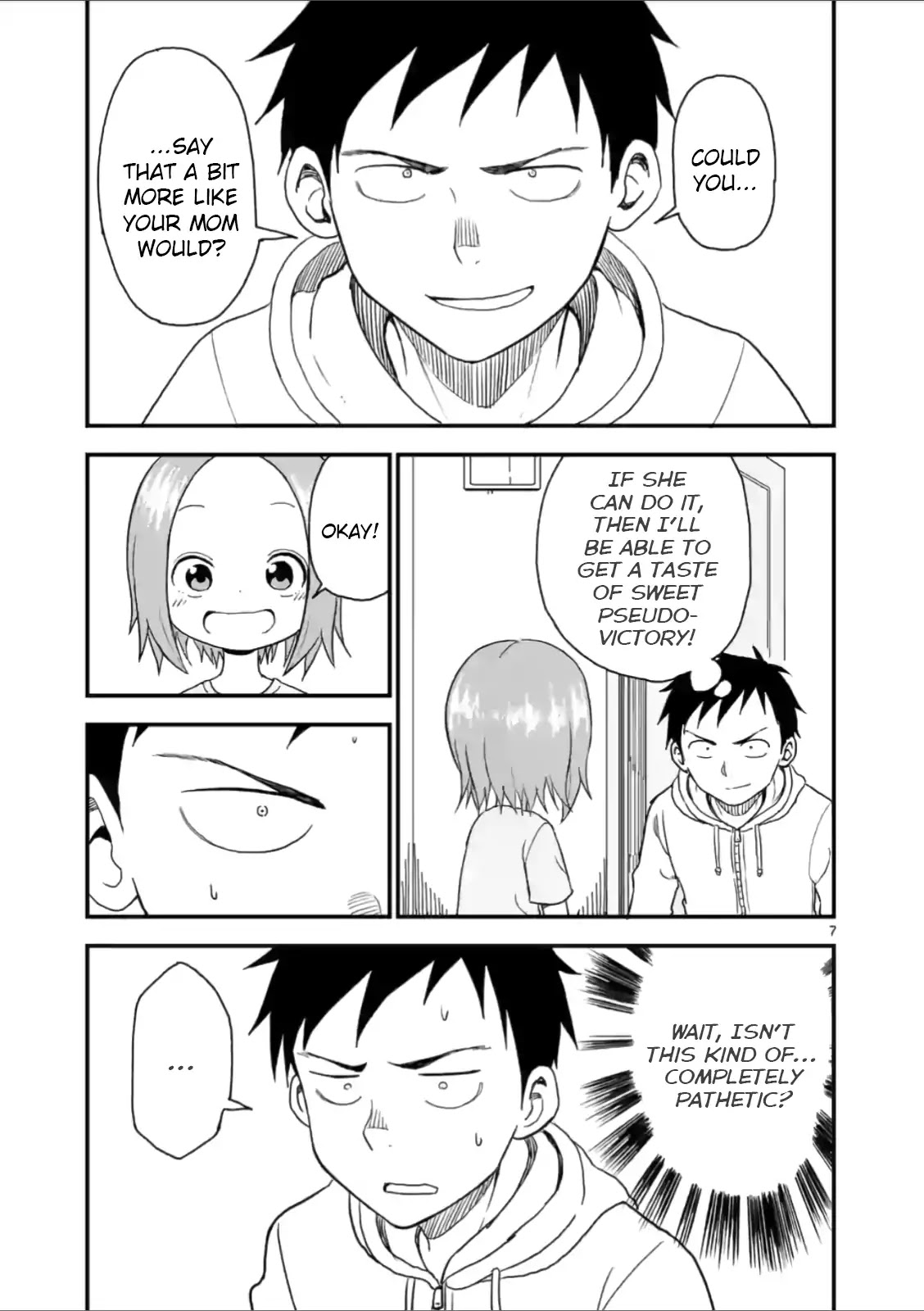 Karakai Jouzu no (Moto) Takagi-san chapter 36 - page 7