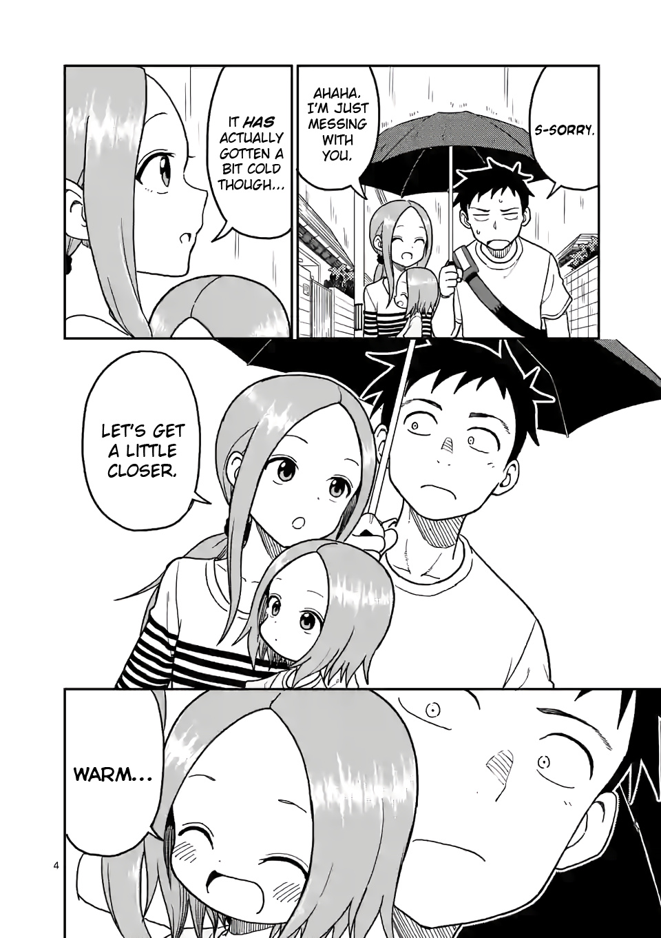 Karakai Jouzu no (Moto) Takagi-san chapter 108 - page 4