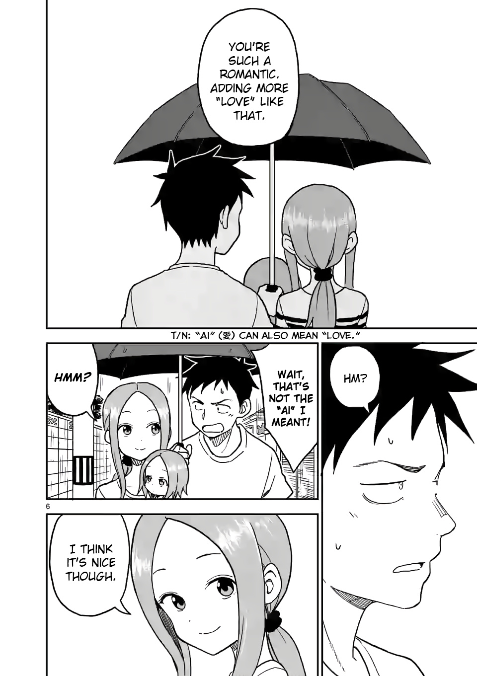 Karakai Jouzu no (Moto) Takagi-san chapter 108 - page 6