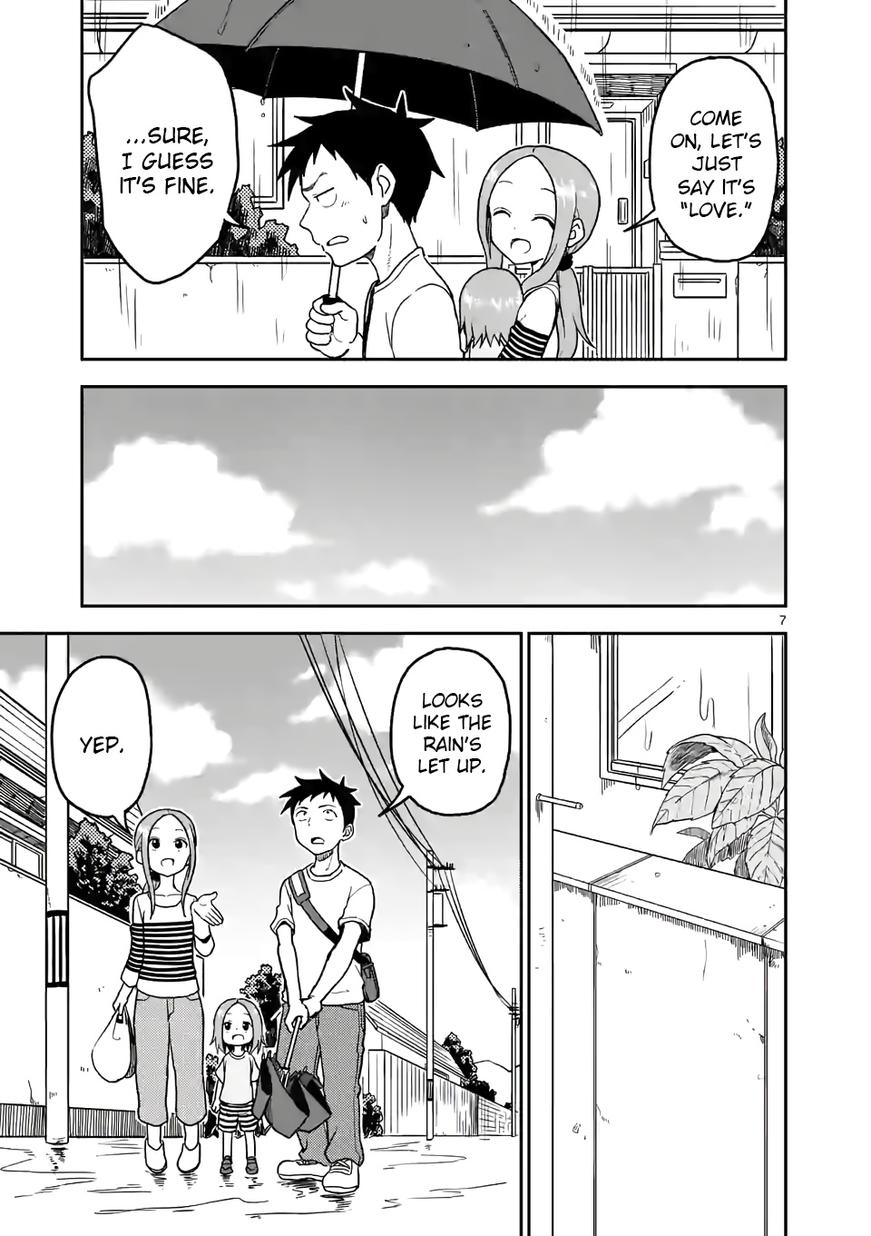 Karakai Jouzu no (Moto) Takagi-san chapter 108 - page 7