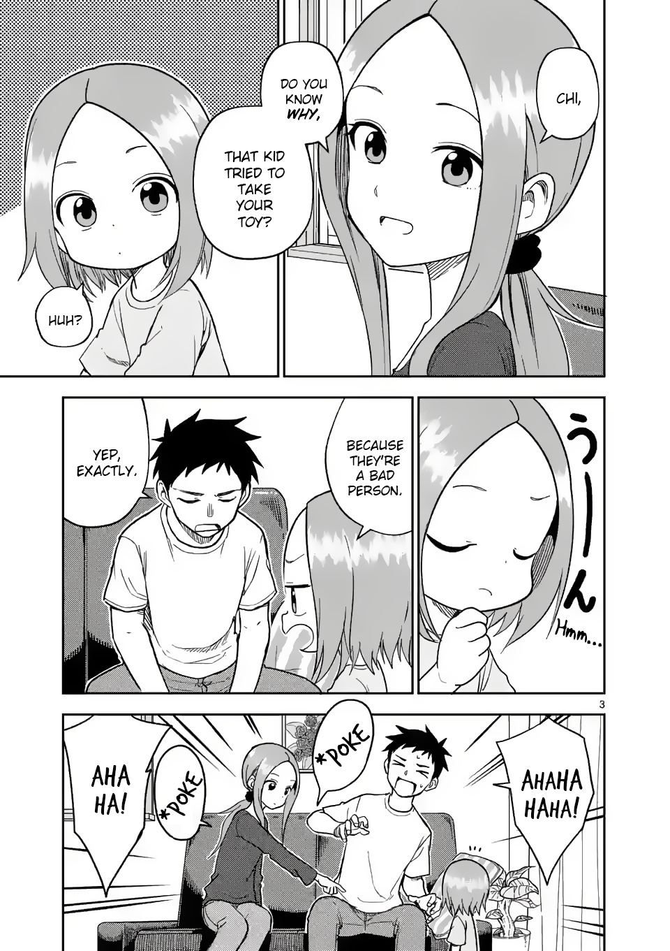 Karakai Jouzu no (Moto) Takagi-san chapter 161 - page 3
