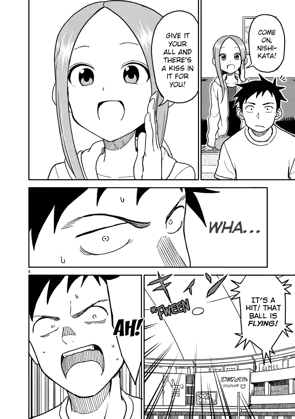 Karakai Jouzu no (Moto) Takagi-san chapter 109 - page 4