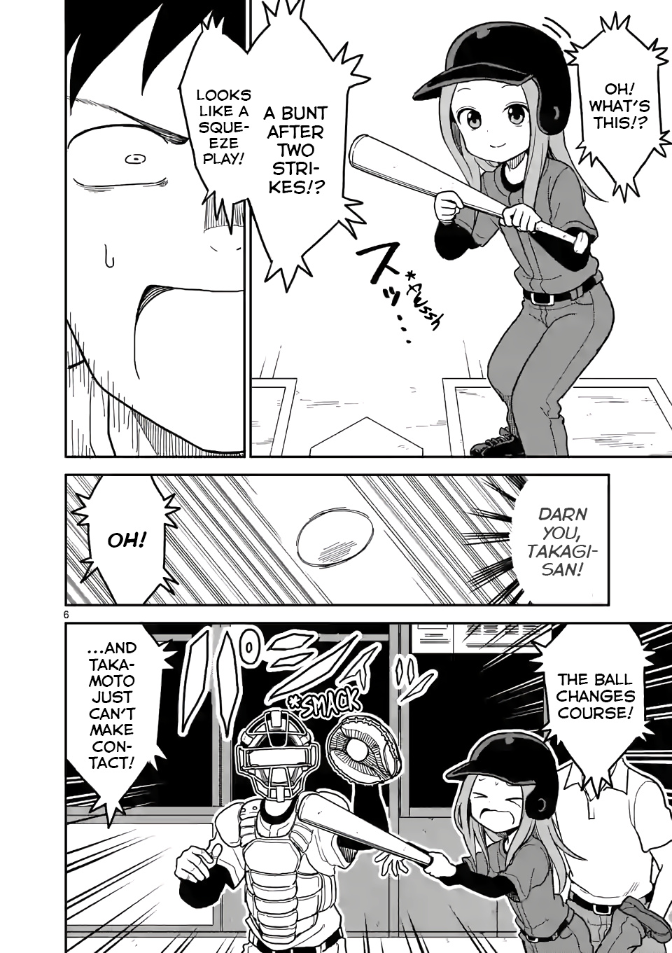 Karakai Jouzu no (Moto) Takagi-san chapter 109 - page 6