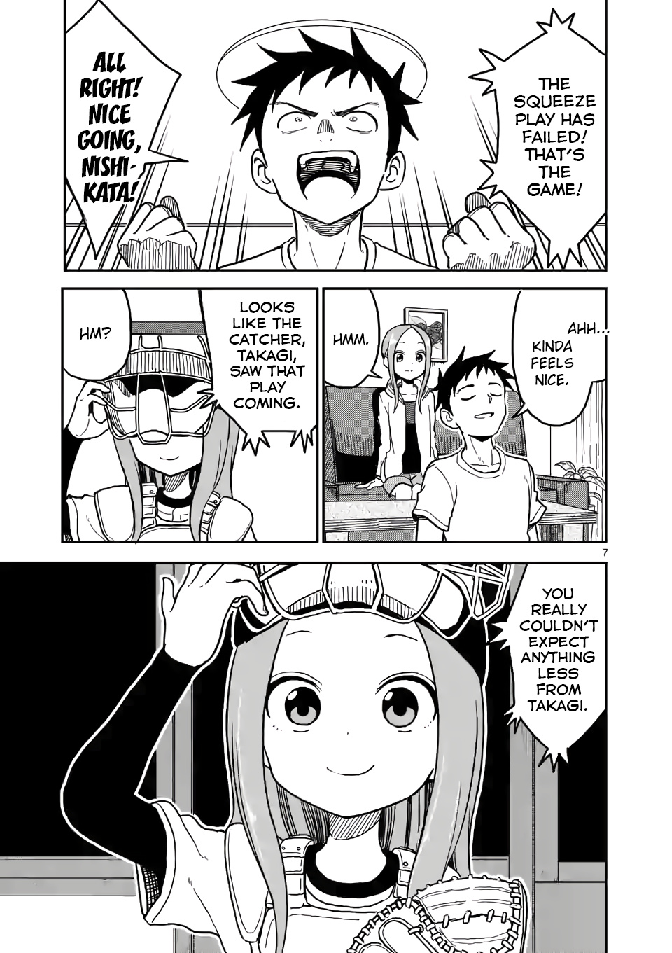 Karakai Jouzu no (Moto) Takagi-san chapter 109 - page 7