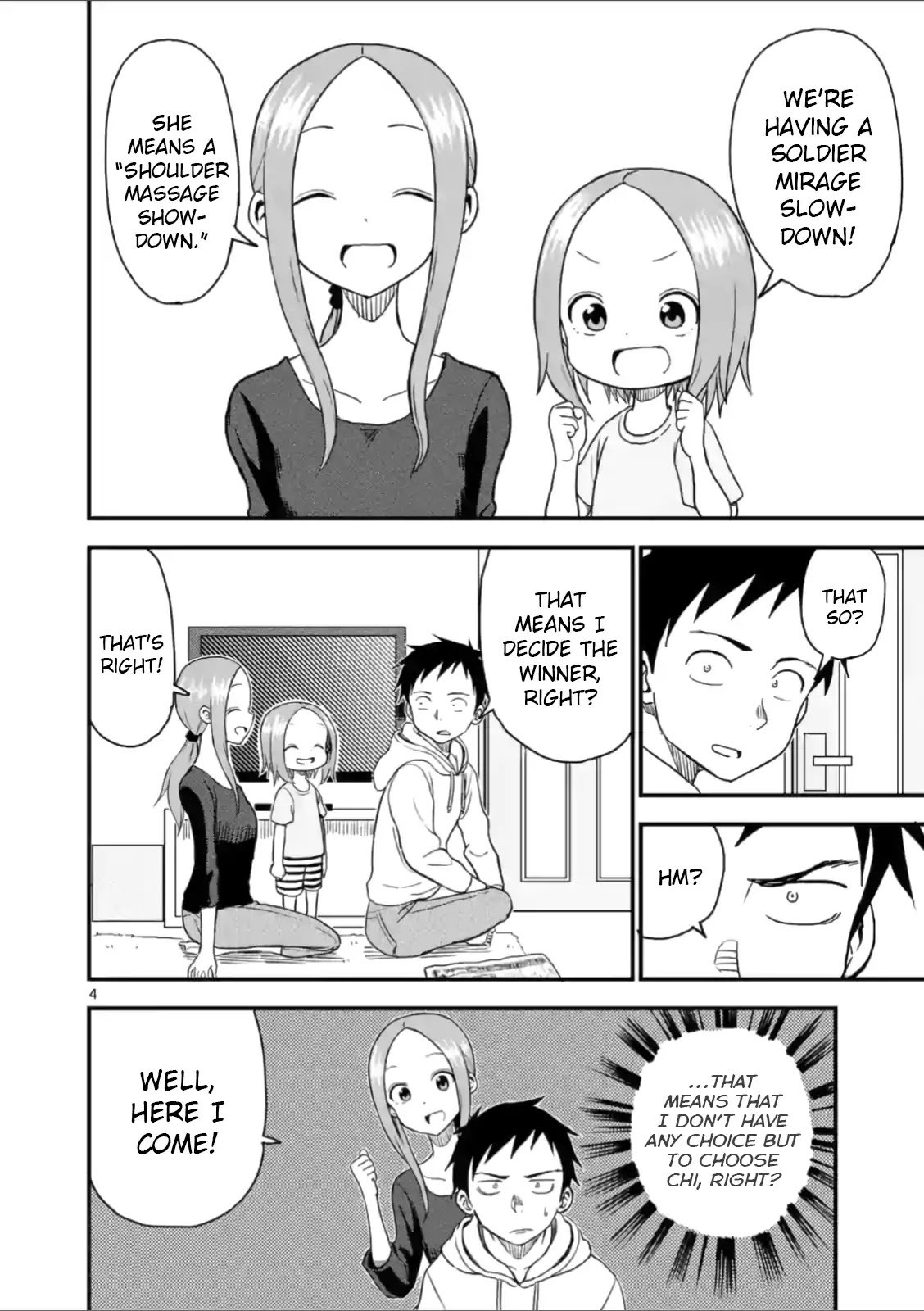 Karakai Jouzu no (Moto) Takagi-san chapter 37 - page 4