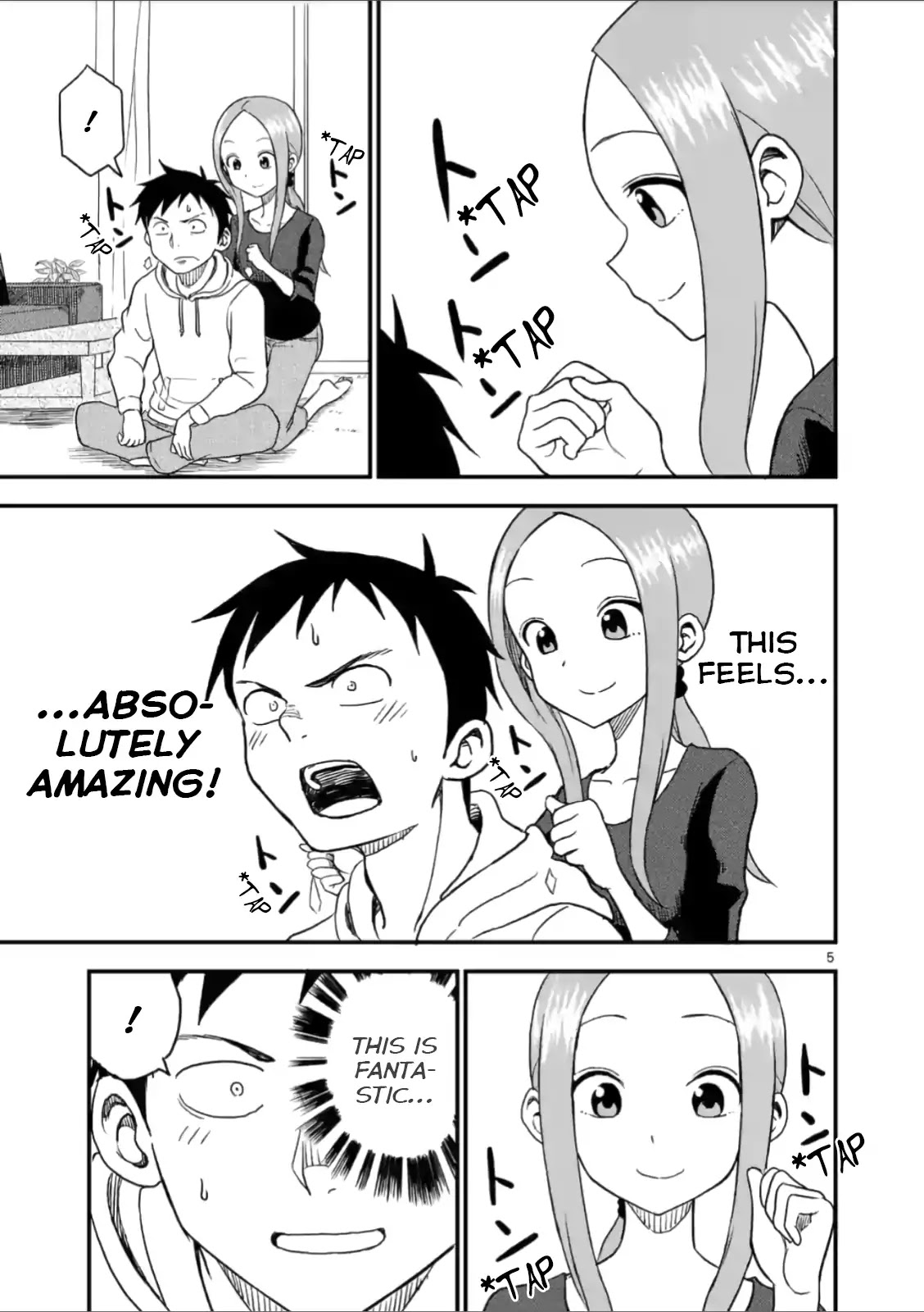 Karakai Jouzu no (Moto) Takagi-san chapter 37 - page 5