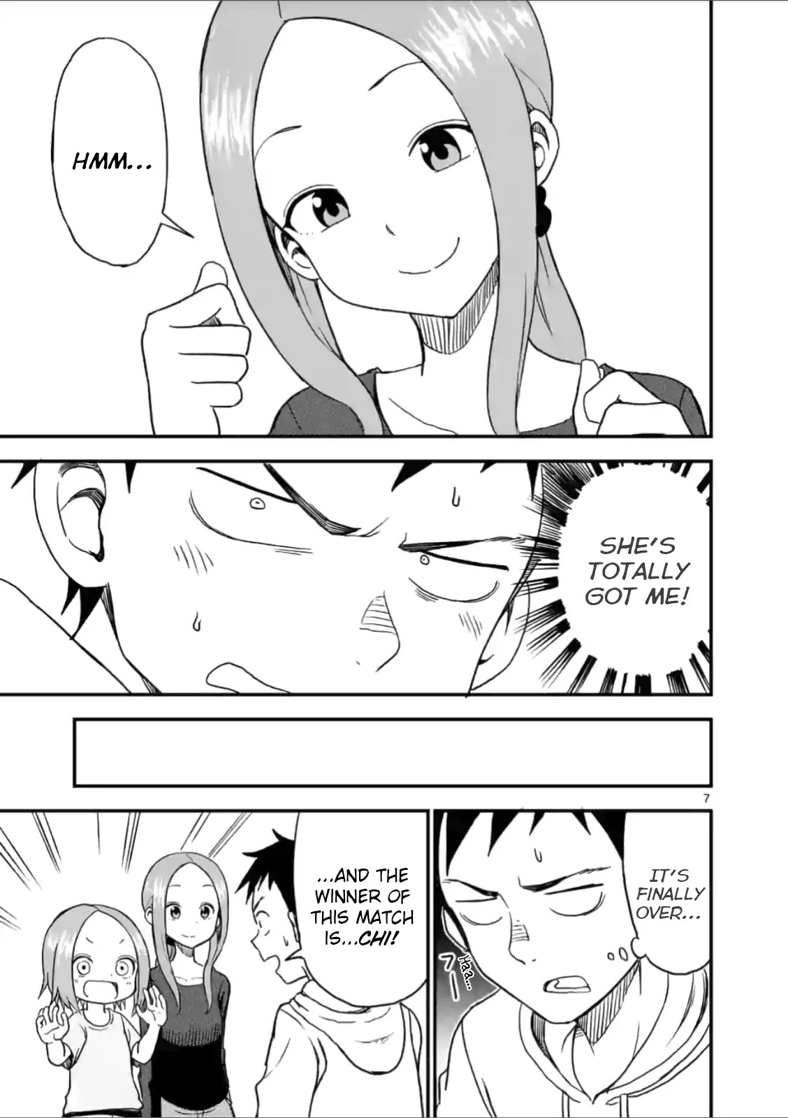 Karakai Jouzu no (Moto) Takagi-san chapter 37 - page 7