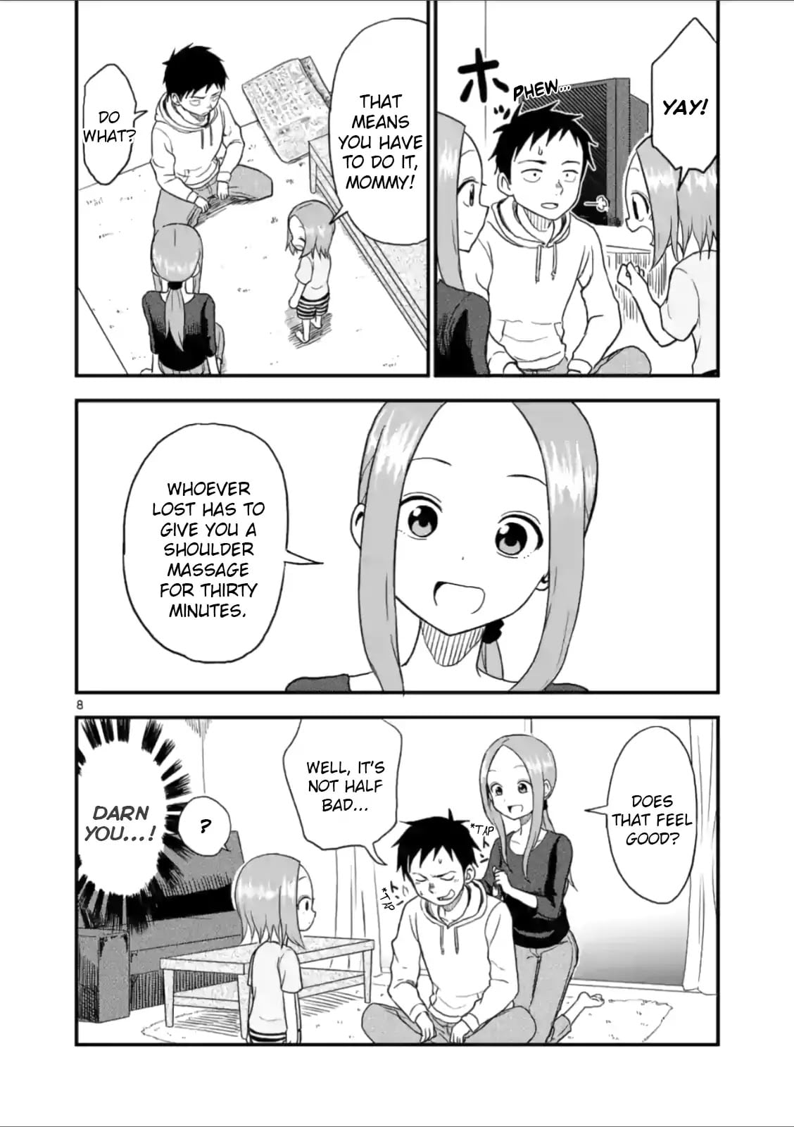 Karakai Jouzu no (Moto) Takagi-san chapter 37 - page 8