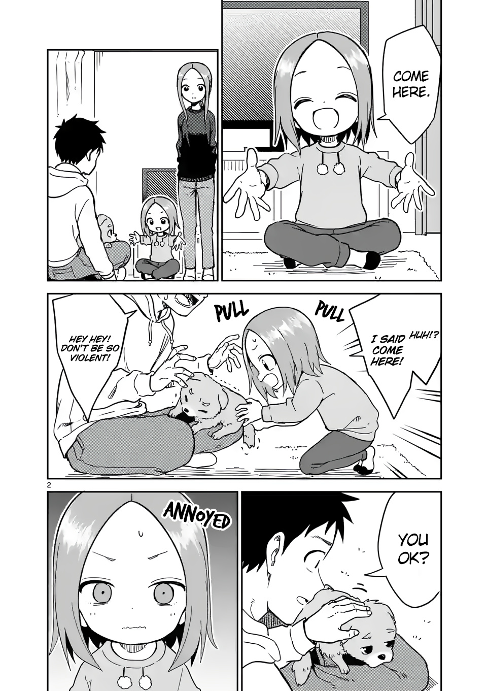 Karakai Jouzu no (Moto) Takagi-san chapter 213 - page 2
