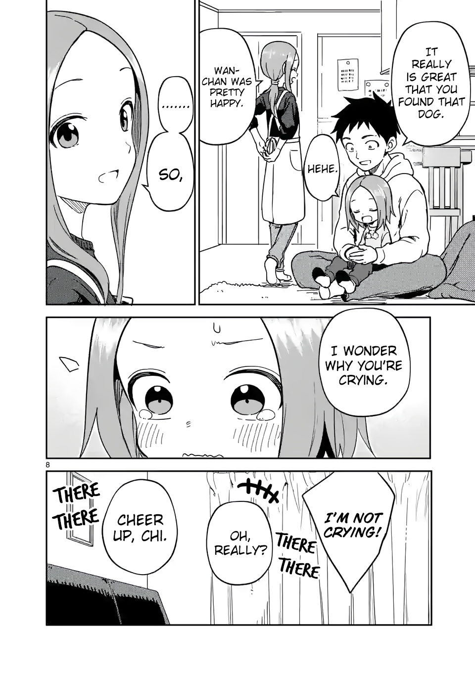 Karakai Jouzu no (Moto) Takagi-san chapter 213 - page 8