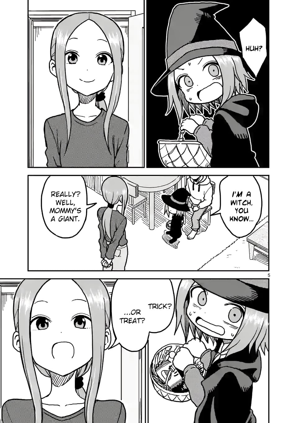 Karakai Jouzu no (Moto) Takagi-san chapter 110 - page 5