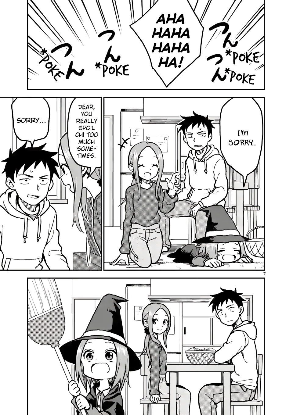 Karakai Jouzu no (Moto) Takagi-san chapter 110 - page 7