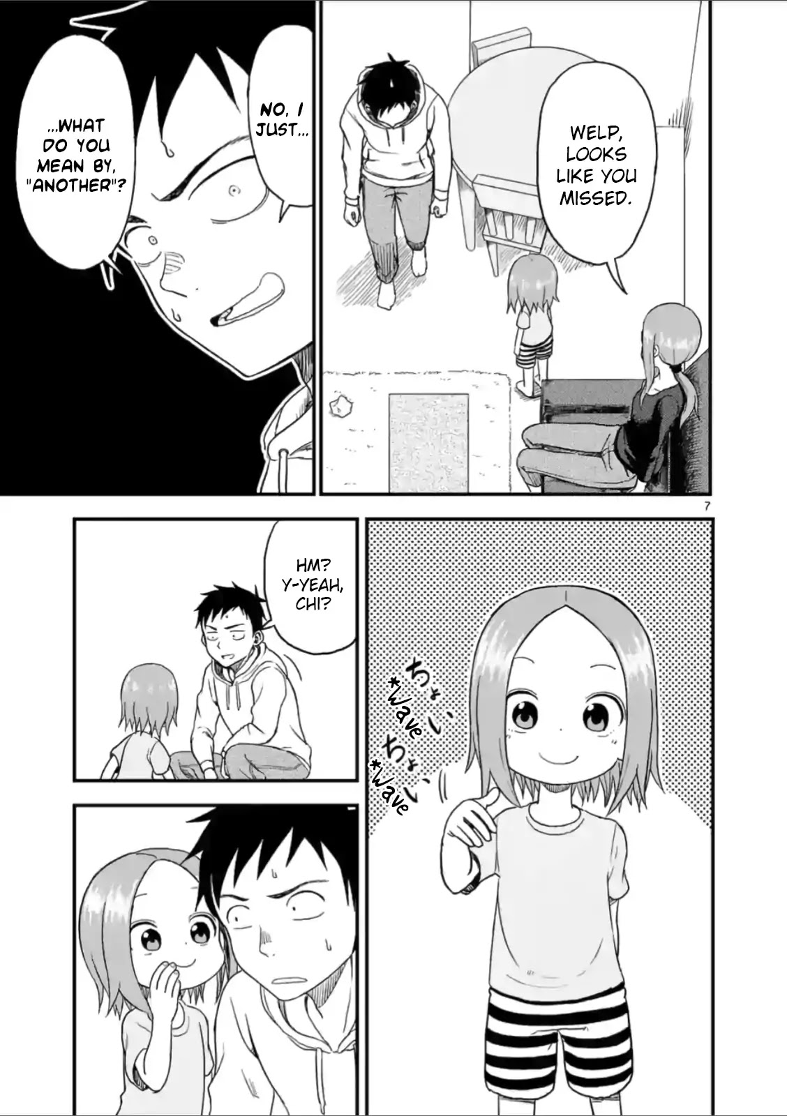 Karakai Jouzu no (Moto) Takagi-san chapter 38 - page 7