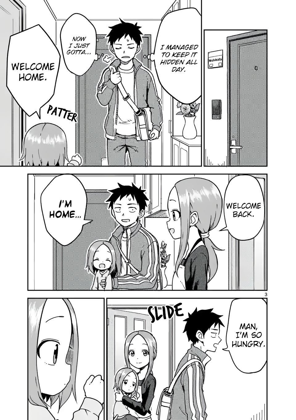 Karakai Jouzu no (Moto) Takagi-san chapter 214 - page 3