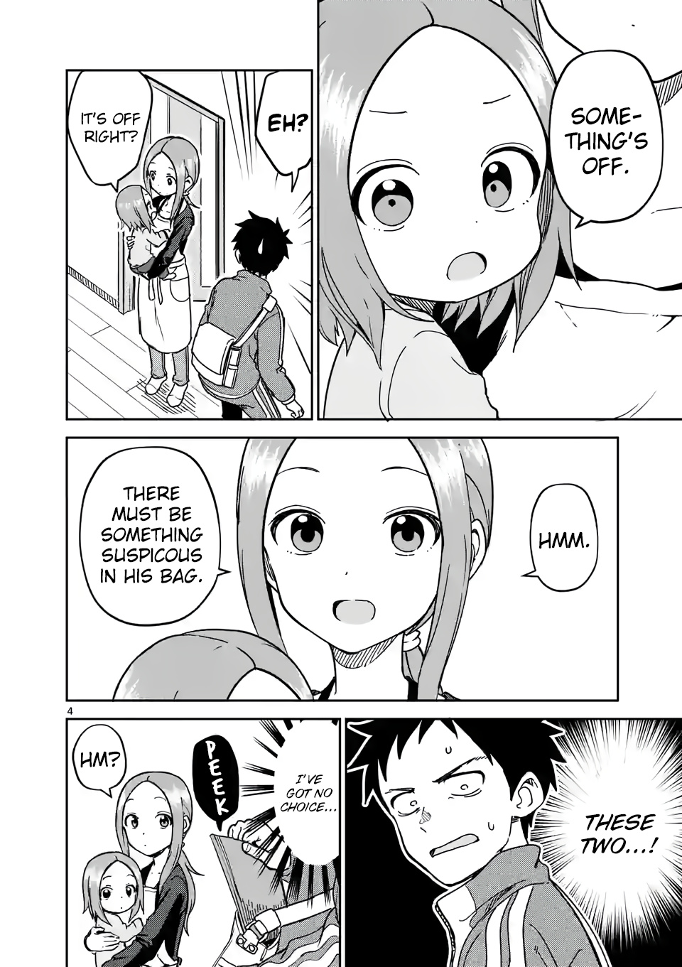 Karakai Jouzu no (Moto) Takagi-san chapter 214 - page 4