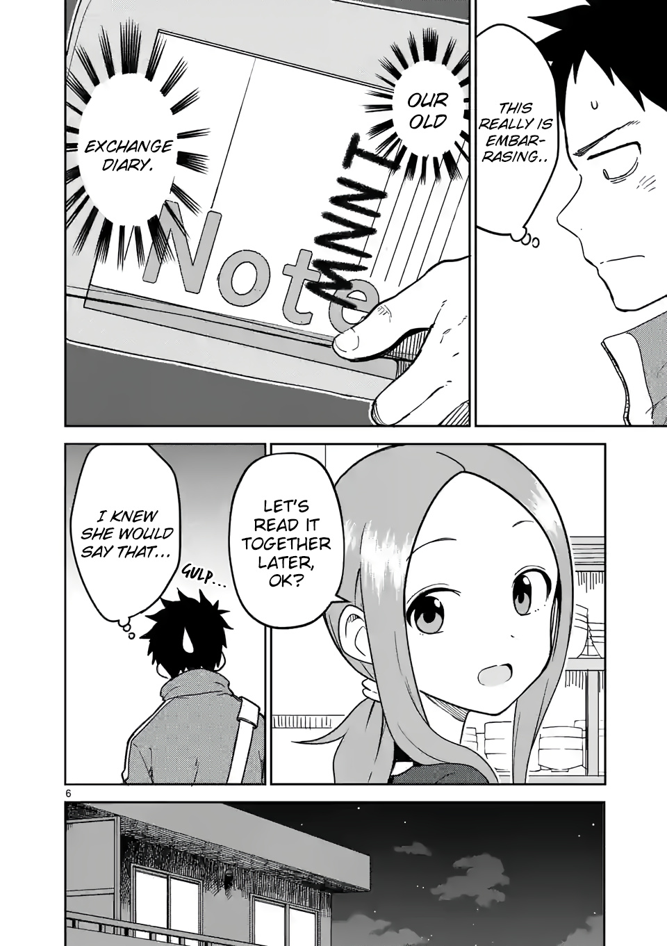 Karakai Jouzu no (Moto) Takagi-san chapter 214 - page 6