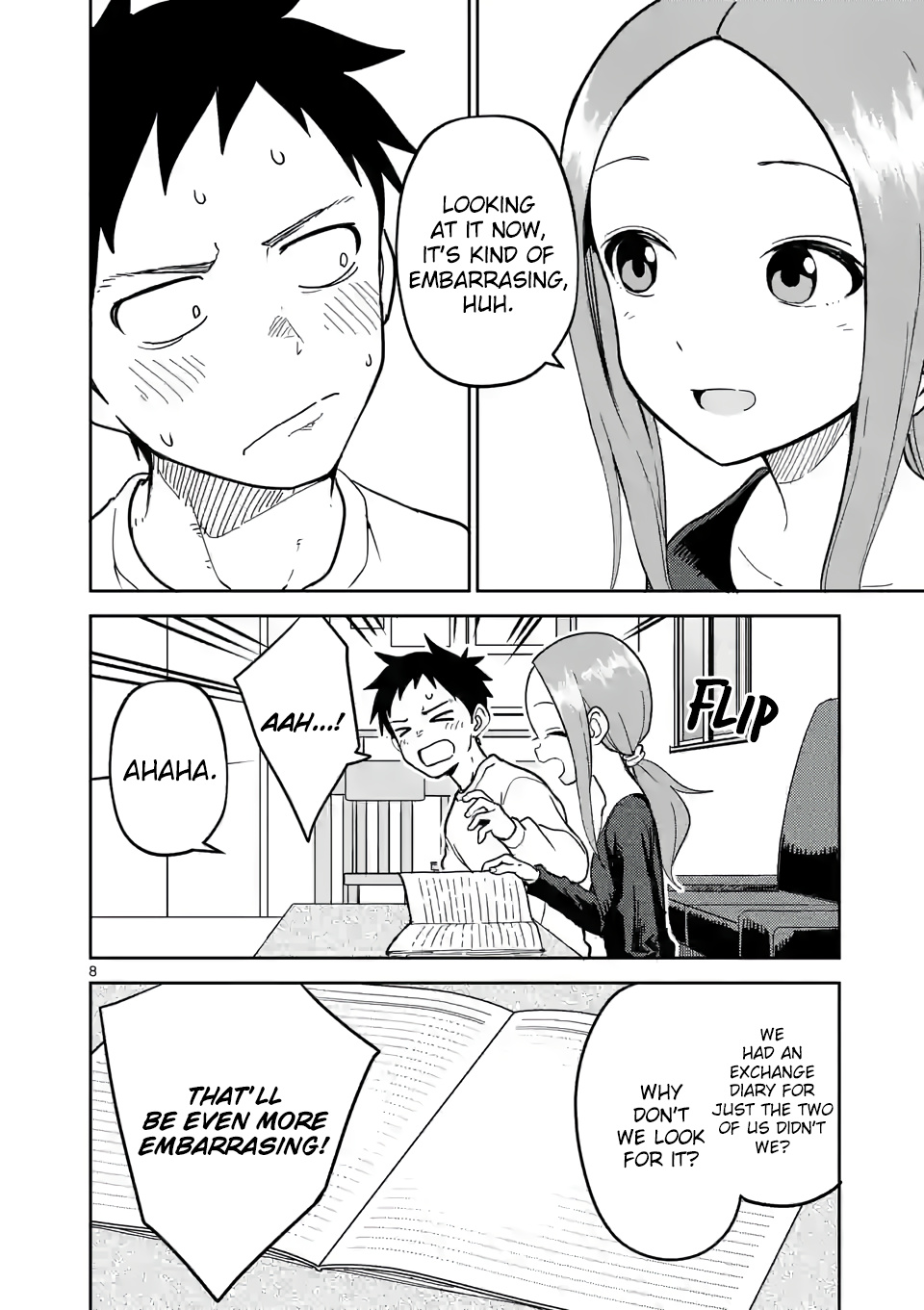Karakai Jouzu no (Moto) Takagi-san chapter 214 - page 8