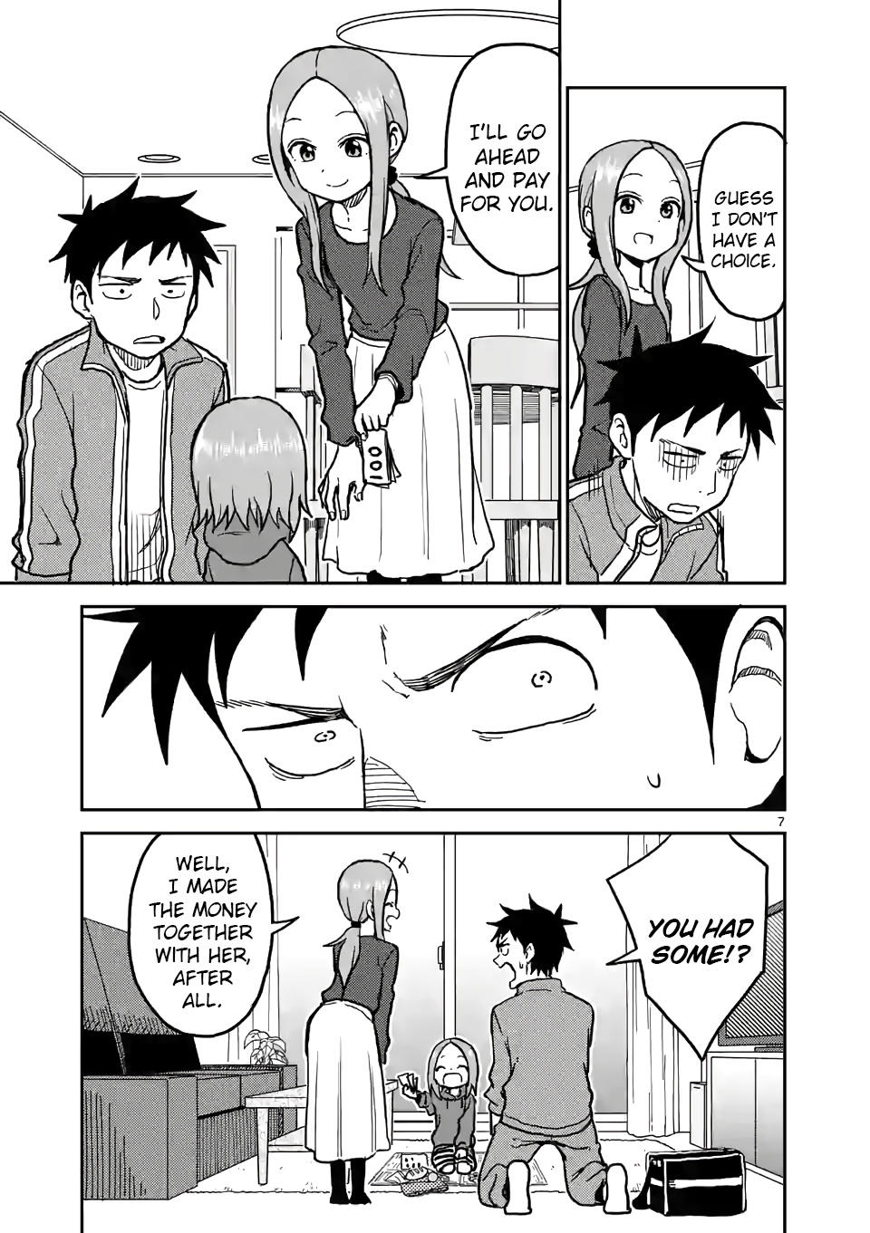 Karakai Jouzu no (Moto) Takagi-san chapter 111 - page 7