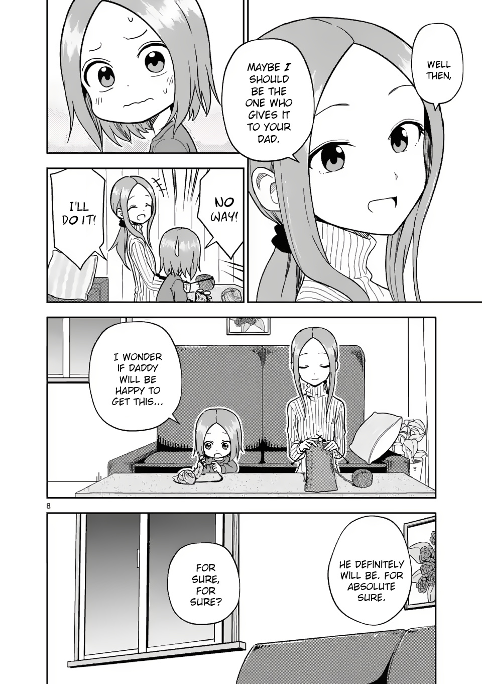 Karakai Jouzu no (Moto) Takagi-san chapter 164 - page 8