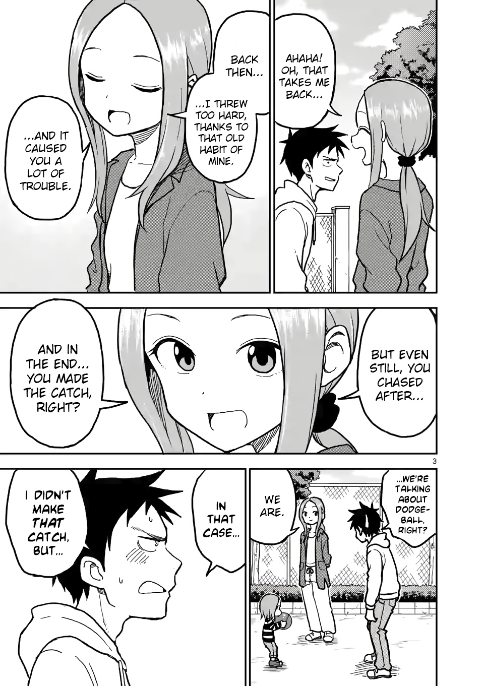 Karakai Jouzu no (Moto) Takagi-san chapter 112 - page 3