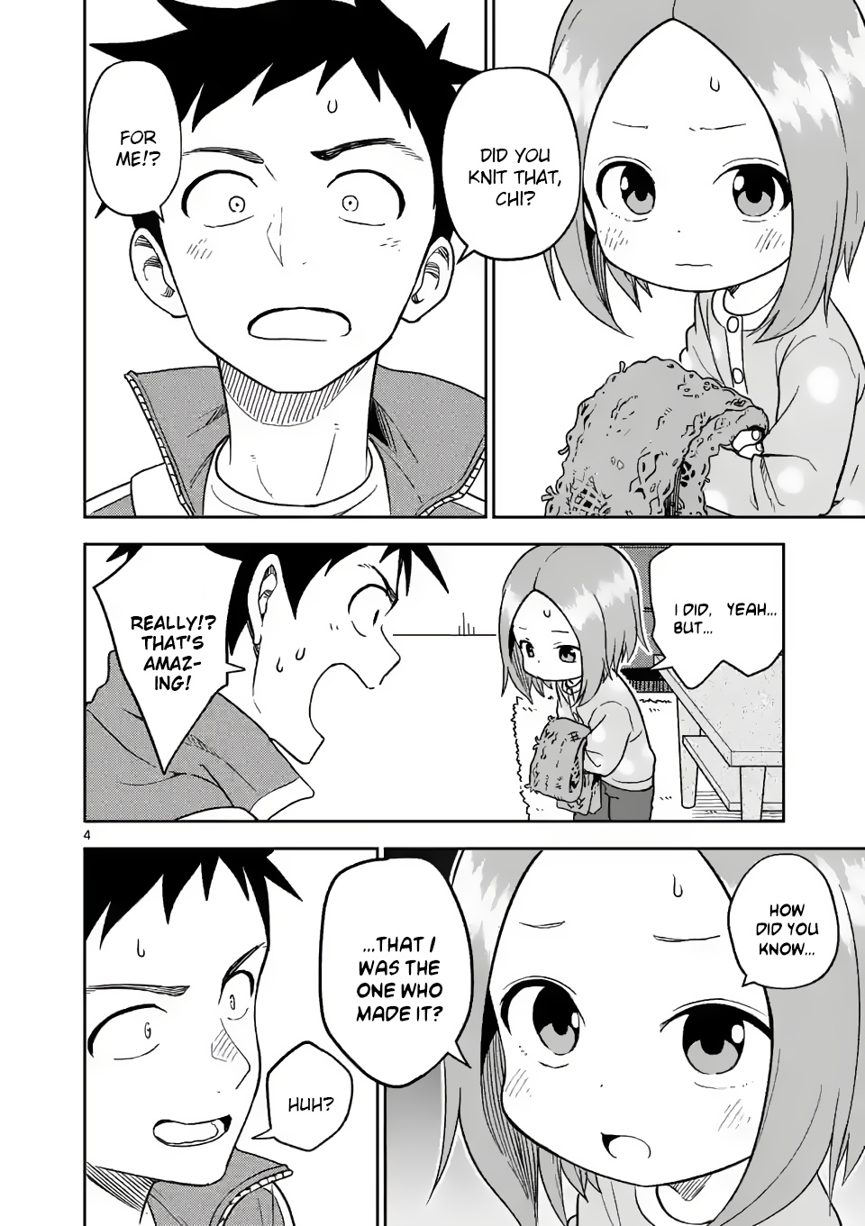 Karakai Jouzu no (Moto) Takagi-san chapter 165 - page 4