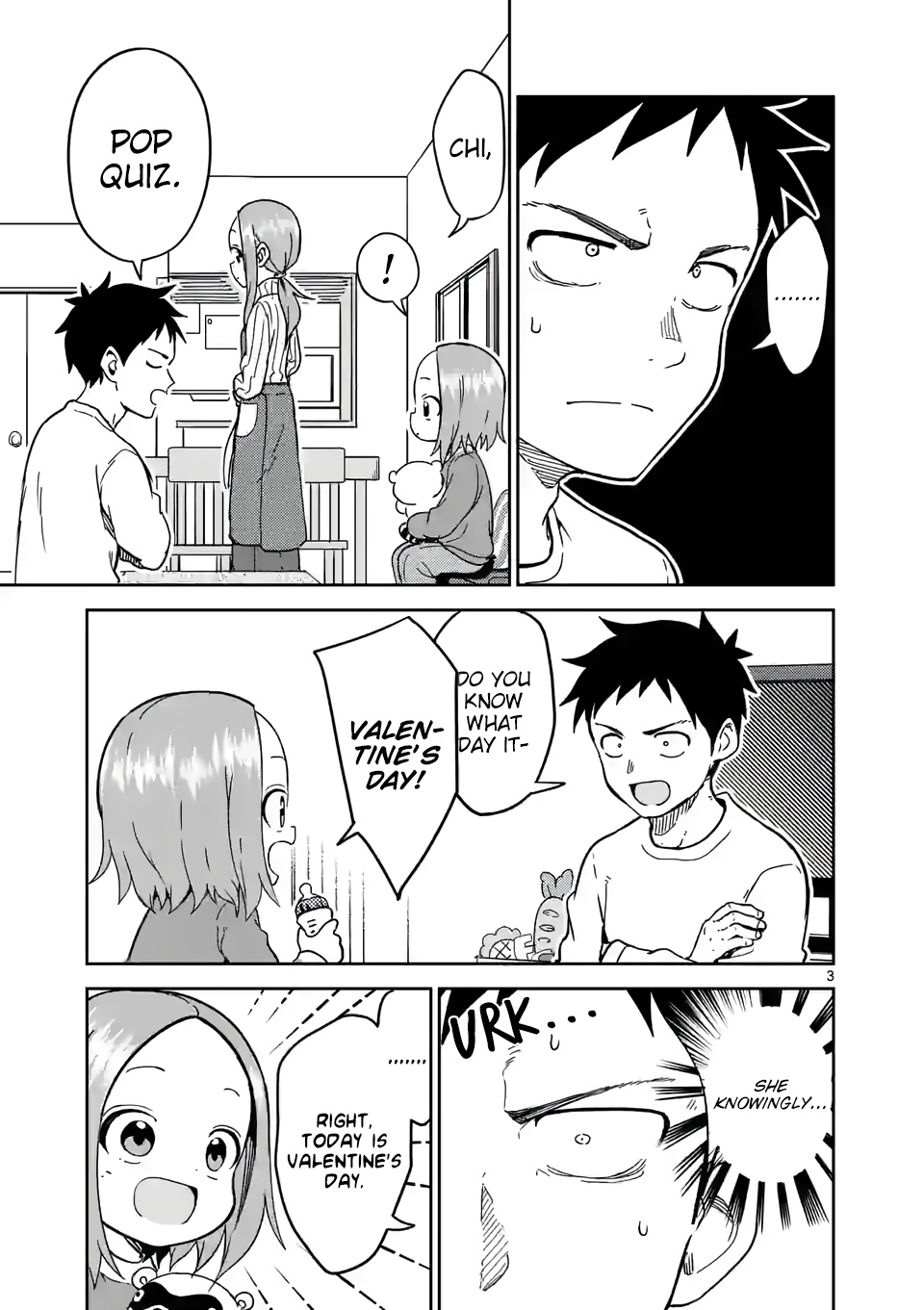 Karakai Jouzu no (Moto) Takagi-san chapter 216 - page 3