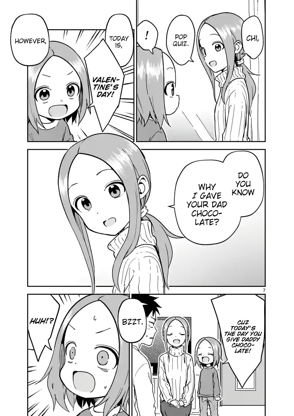 Karakai Jouzu no (Moto) Takagi-san chapter 216 - page 7