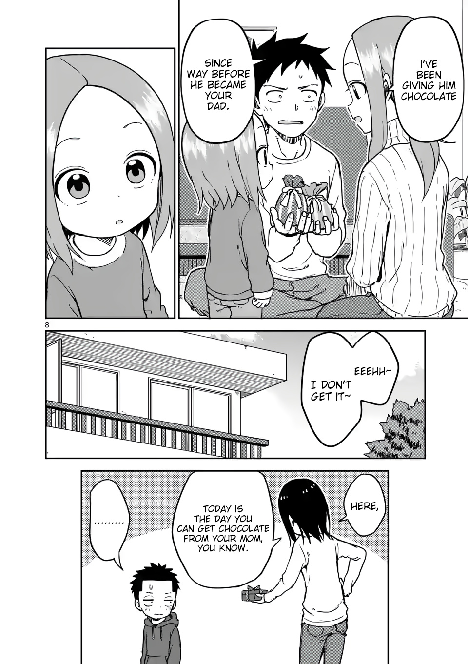 Karakai Jouzu no (Moto) Takagi-san chapter 216 - page 8
