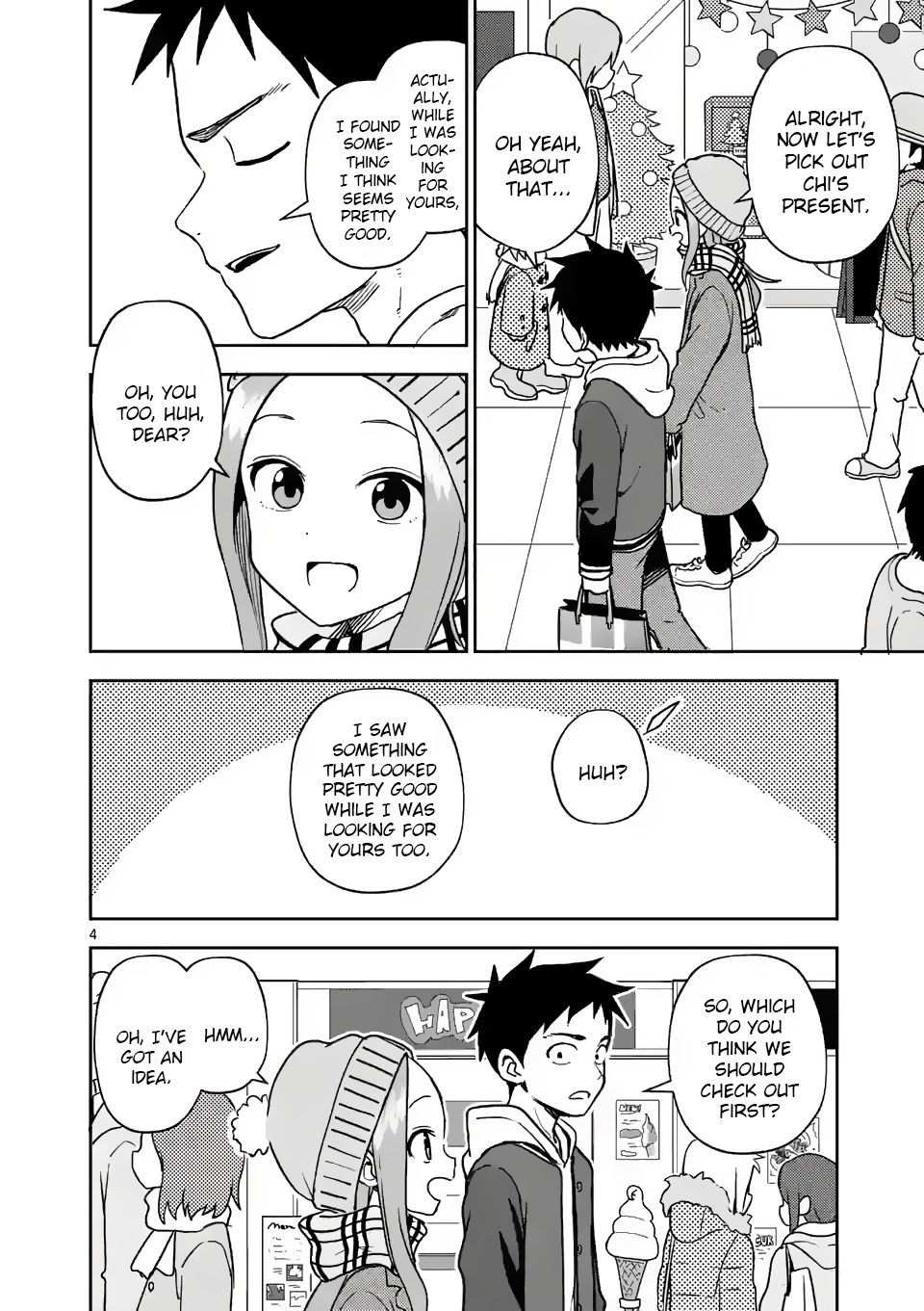 Karakai Jouzu no (Moto) Takagi-san chapter 166 - page 4