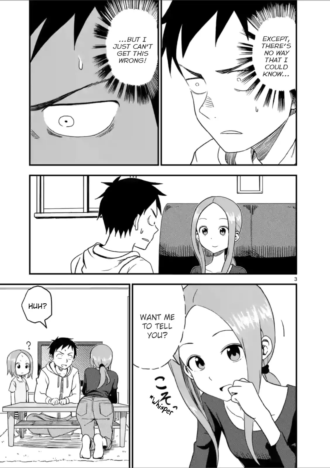 Karakai Jouzu no (Moto) Takagi-san chapter 39 - page 3