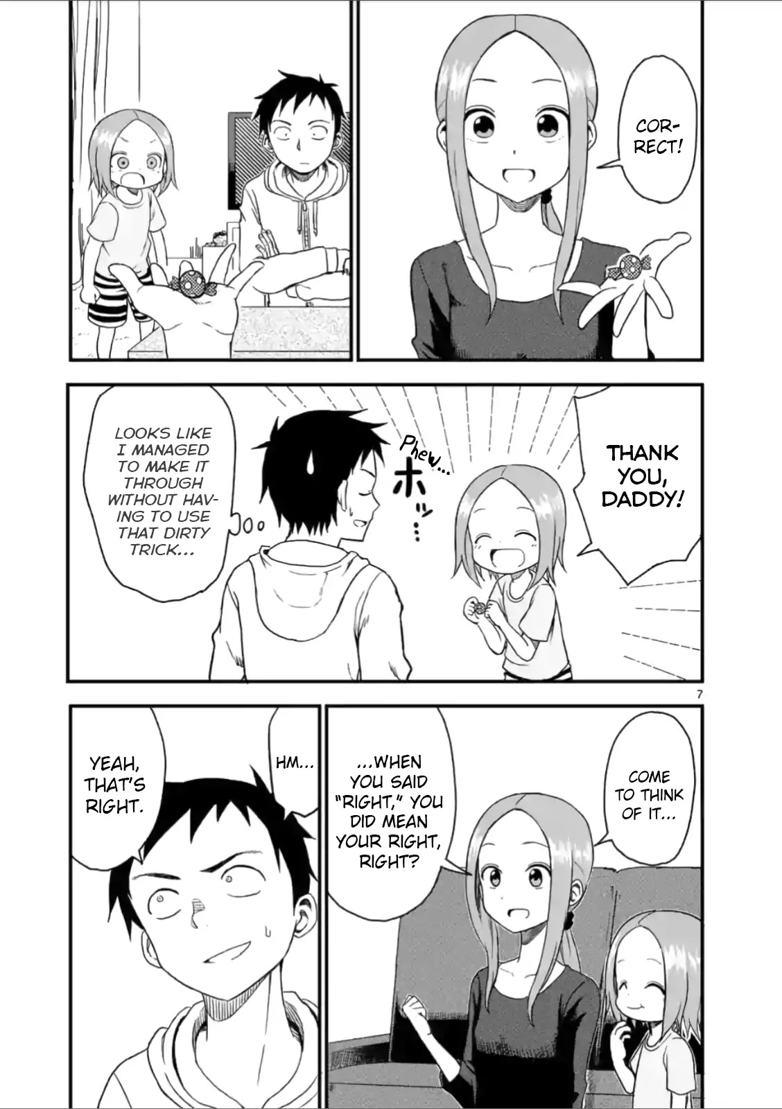 Karakai Jouzu no (Moto) Takagi-san chapter 39 - page 7