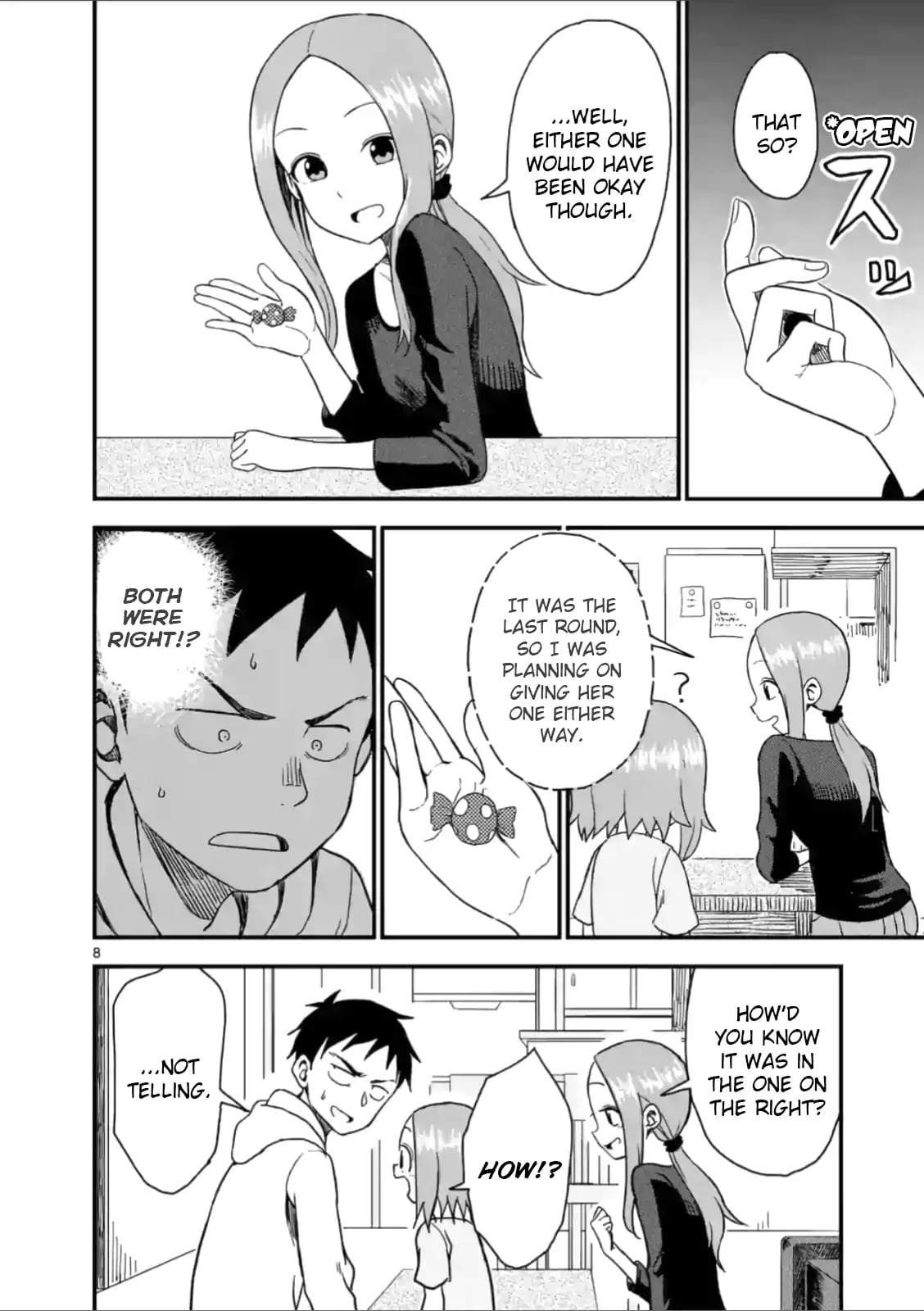 Karakai Jouzu no (Moto) Takagi-san chapter 39 - page 8