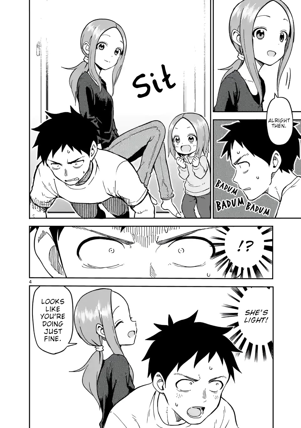 Karakai Jouzu no (Moto) Takagi-san chapter 217 - page 4