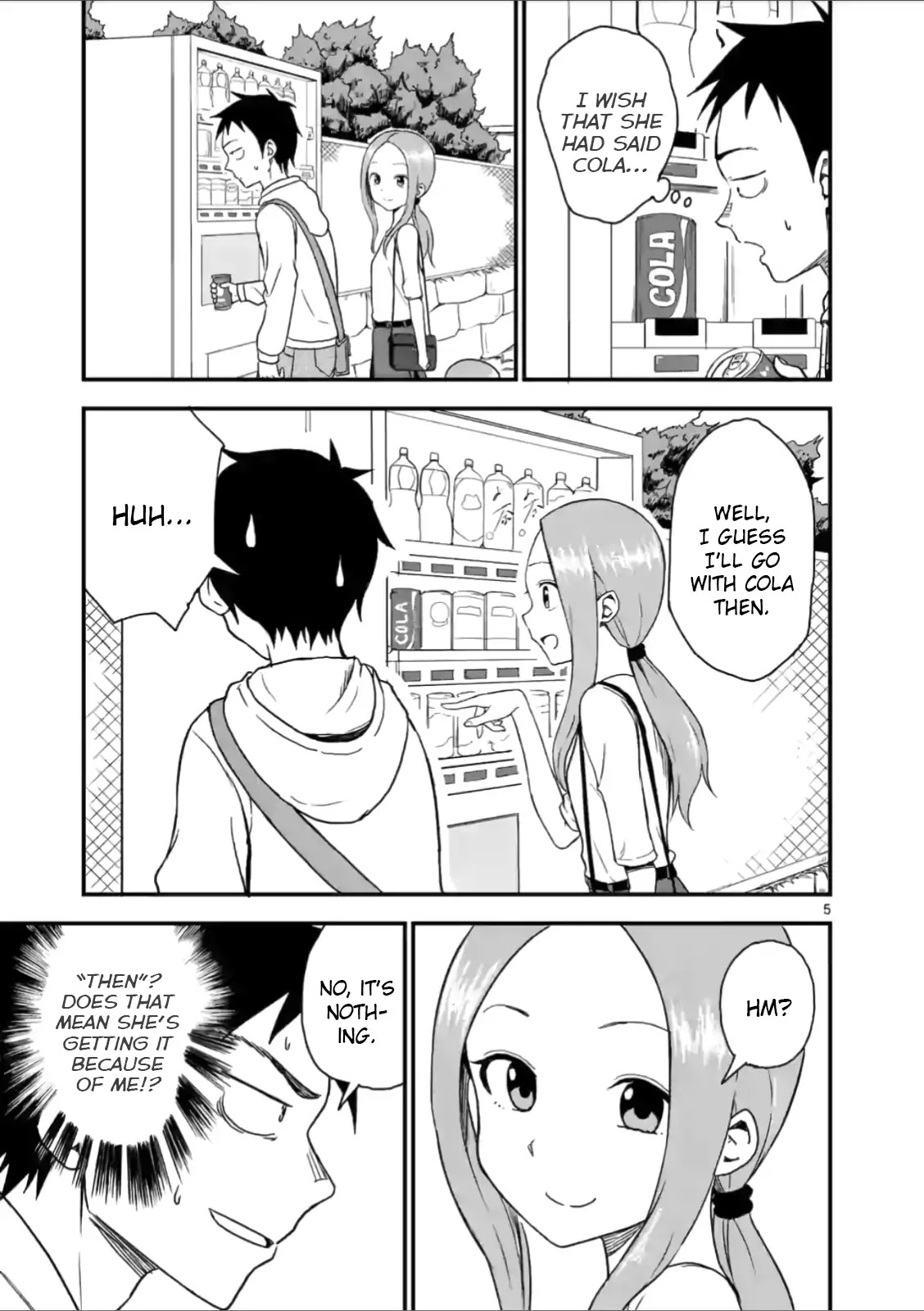 Karakai Jouzu no (Moto) Takagi-san chapter 40 - page 5