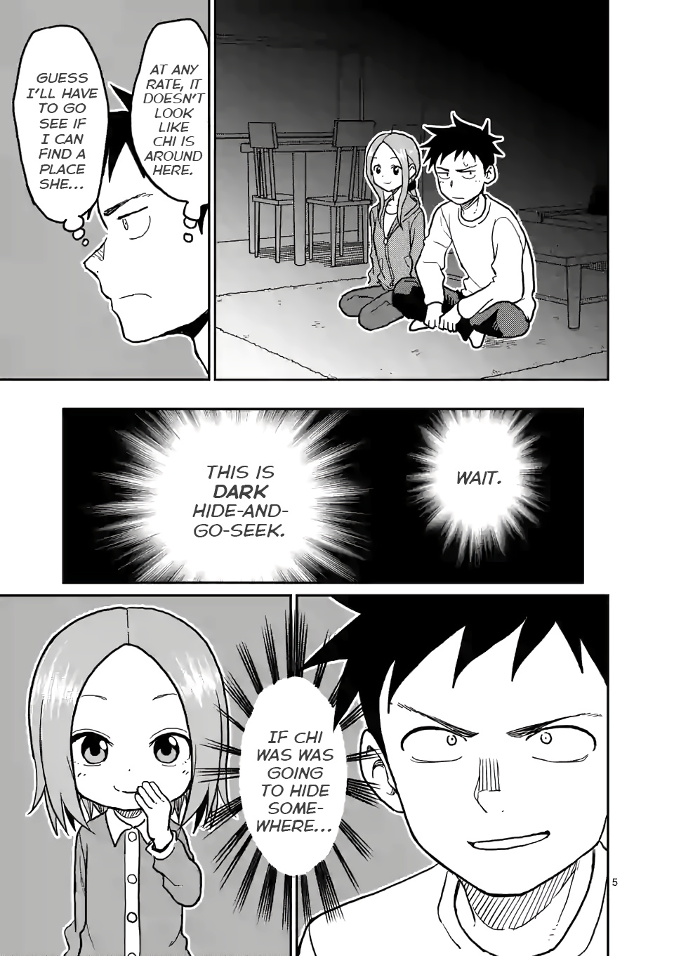 Karakai Jouzu no (Moto) Takagi-san chapter 114 - page 5