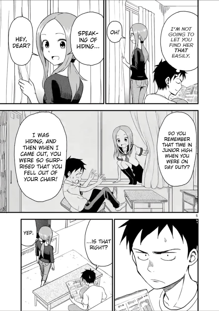 Karakai Jouzu no (Moto) Takagi-san chapter 41 - page 5