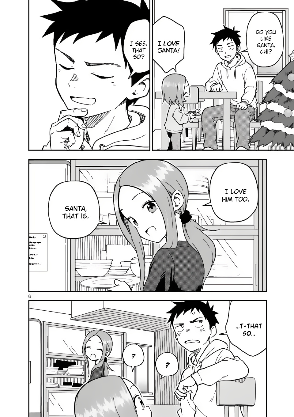 Karakai Jouzu no (Moto) Takagi-san chapter 167 - page 6