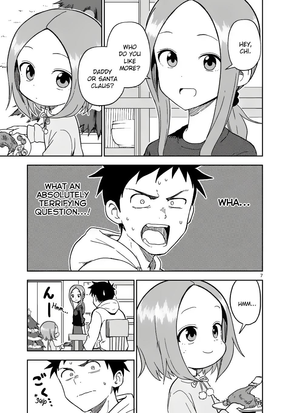 Karakai Jouzu no (Moto) Takagi-san chapter 167 - page 7