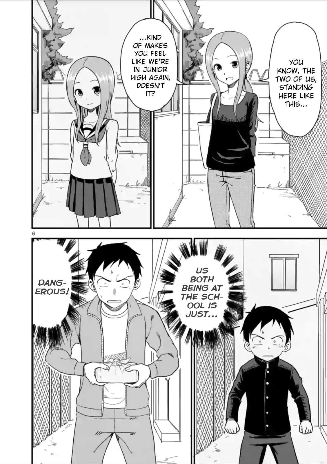 Karakai Jouzu no (Moto) Takagi-san chapter 42 - page 6