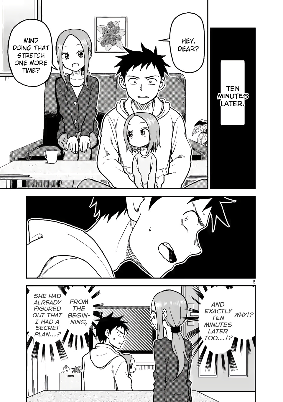 Karakai Jouzu no (Moto) Takagi-san chapter 115 - page 5