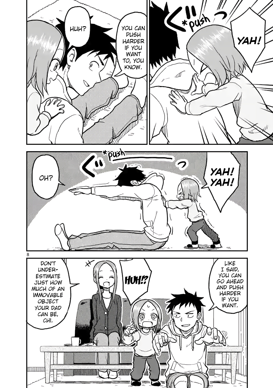 Karakai Jouzu no (Moto) Takagi-san chapter 115 - page 8