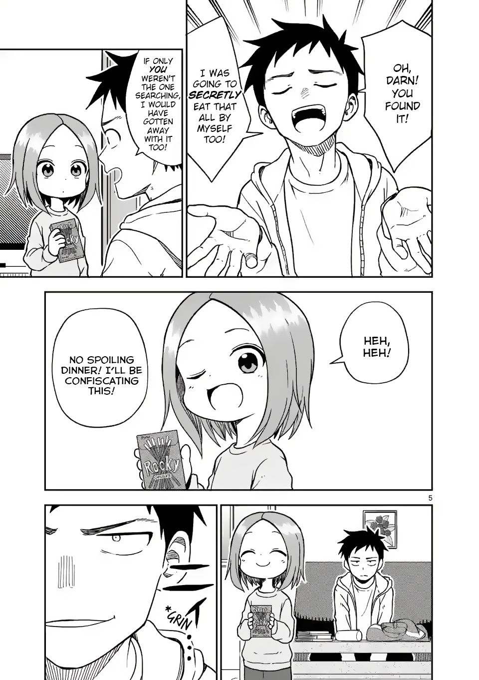 Karakai Jouzu no (Moto) Takagi-san chapter 168 - page 5